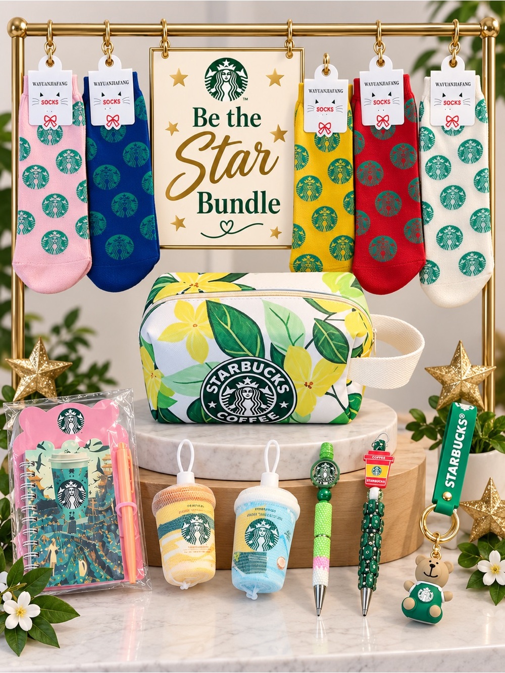 12 Piece Novelty/Starbucks Inspired Bundle - All New